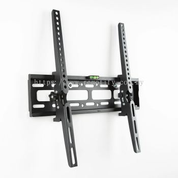 C40 超薄倾斜电视支架 适用于26"-60"电视  1.3mm超薄设计  VESA 400x400mm  ±15°可调角度