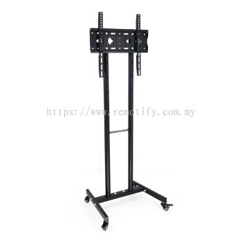 Y609S 移动电视推车支架 适用于32"-55"电视  轻便滚轮设计  VESA 400x400mm  承重25kg
