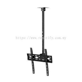 DN04 Braket TV Siling untuk TV 26"-55" | Pemegang TV Siling 360° Boleh Laras | VESA 400x400mm | Tahan Beban 30kg