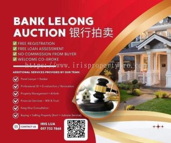 Taman Scientex @Senai -Double Storey Terrace House Bank Lelong/Auction