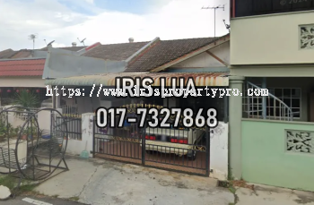 Taman Yayasan @Segamat-1 Storey Terrace House Bank Lelong/Auction