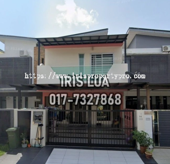 Taman Pulai Hijauan @2 Storey Terrace House Bank Lelong/Auction
