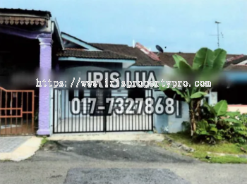 Taman Sri Saujana @Kota Tinggi- 1 Storey Terrace House Bank Lelong/Auction