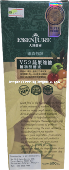 ESSENTURE V52 Fruit & Vegetable Enzyme Drink �����н� V52 �߹�ά��ֲ�����Һ 600ml