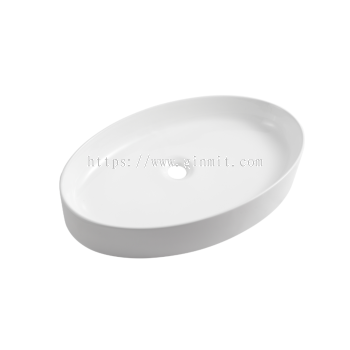 Ceramic Basin - White (Waste Not Included)# AQ142