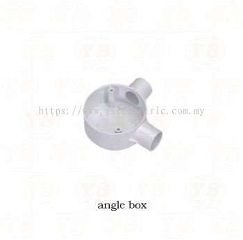 PVC Pipe Angle Box Fitting