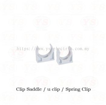 PVC Pipe Clip Saddle / U clip / Spring Clip