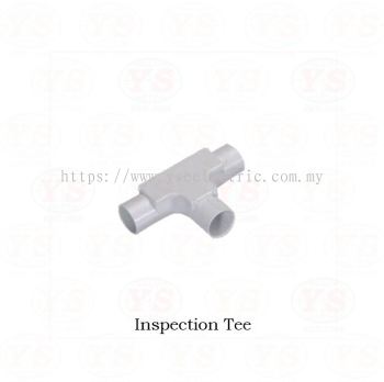 PVC Pipe Inspection Tee Fitting