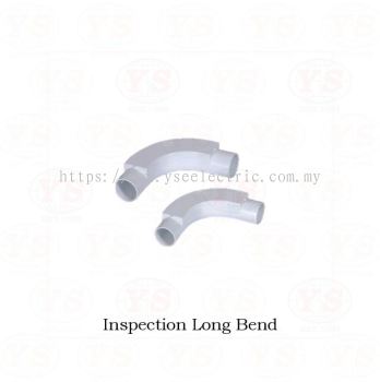 PVC Pipe Inspection Long Bend Fitting