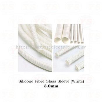 Cable Silicone Fiberglass Sleeve 3.0mm
