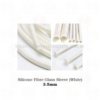 Cable Silicone Fiberglass Sleeve 3.5mm