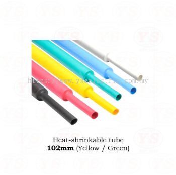 Cable Heat Shrinkable Tube 102mm (Yellow Green)