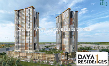 Daya 1 Residences Taman Daya Freehold Serviced Apartment Johor Bahru Near Tebrau, Mount Austin, TD Central, IKEA & AEON