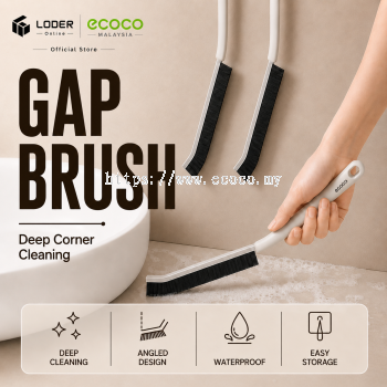 LODER ECOCO Gap Brush Window Track Brush Crevice Cleaning Brush Groove Cleaner Corner Cleaning Brush