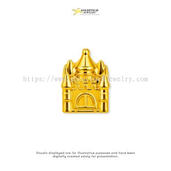 P00189: Castle Charm 916 (wt 0.20g) 