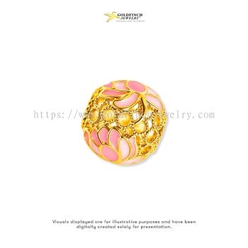 P00187: Flower Ball Charm 916 (wt 0.30g) 