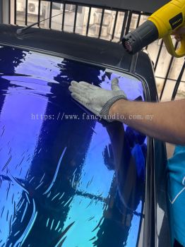 Tinted Chameleon Blue Viral Padu Mantap Fancy Audio Seksyen 9 Shah Alam