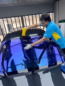 Tinted Chameleon Blue Viral Padu Mantap Fancy Audio Seksyen 9 Shah Alam