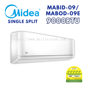 Midea Single Split MABID-09/MABOD-09E - 5 TICKS