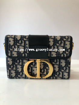 Preloved Excellent Christian Dior Mini Montaigne Bag GHW S260615-01