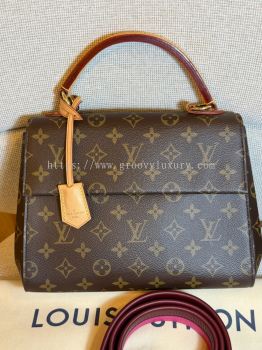 Preloved Excellent LV Cluny BB Handbag Monogram Canvas S260410-10