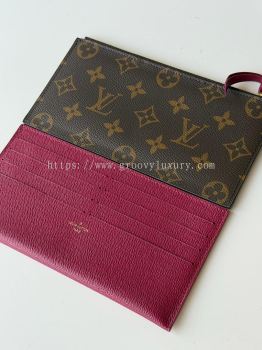Preloved Excellent LV Felice with velvet interior S260522-07