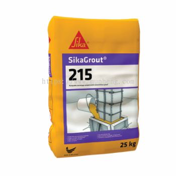 SikaGrout®-215 Pumpable shrinkage compensated cementitious grout