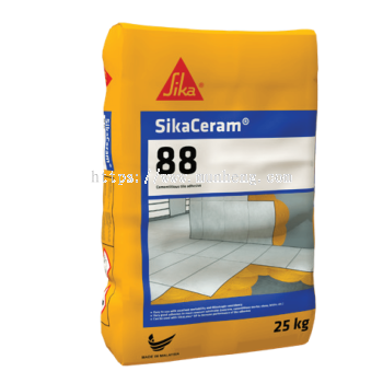 SikaCeram®-88 Cementitious tile adhesive