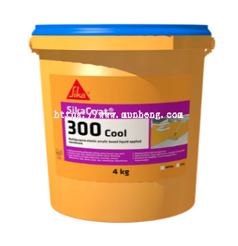SikaCoat 300 Cool Multipurpose Elastic Acrylic Based Liquid Applied Membrane (Grey/White)