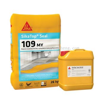 SikaTop® Seal-109 MY Polymer-modified, flexible, cementitious waterproofing coating