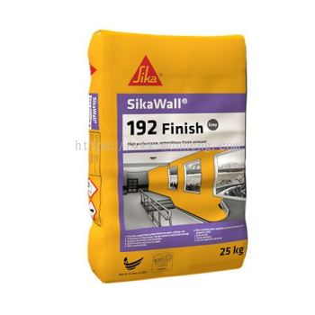 SikaWall®-192 Finish High performance, cementitious finish skimcoat for internal wall
