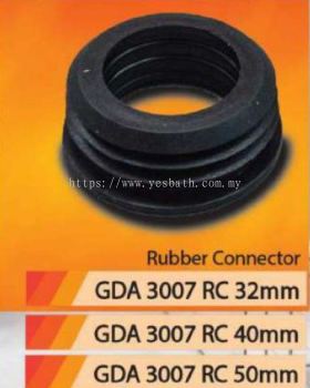 GDA 3007 RC 40MM RUBBER CONNECTOR