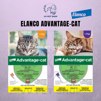 Elanco Advantage 4 tubes Treatment For Cat Flea