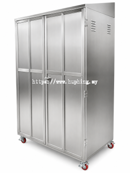 Cabinet with Polycarbonate Door & Ventilation System