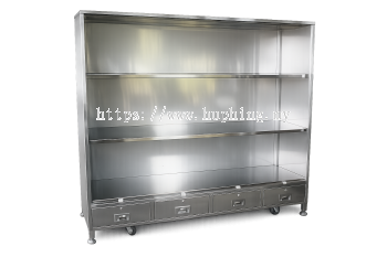 Open Rack with Drawer
