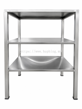 Side Table with Open Shelf
