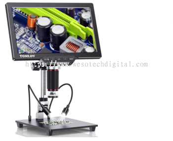 TOMLOV DM202 MAX DIGITAL MICROSCOPE, 10.1 HDMI LCD MICROSCOPE