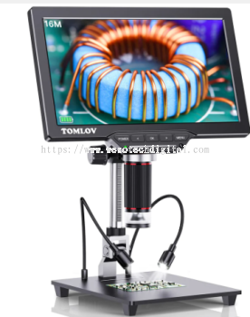 TOMLOV DM202 MICROSCOPE, 10.1 HDMI LCD DIGITAL MICROSCOPE