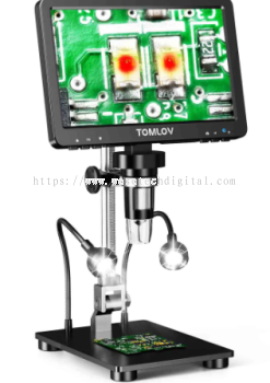 TOMLOV DM9 PRO HDMI DIGITAL MICROSCOPE   WITH 7 IPS SCREEN