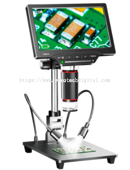 TOMLOV DM201 MAX 7 INCH LCD DIGITAL MICROSCOPE ELECTRONIC COIN MICROSCOPE