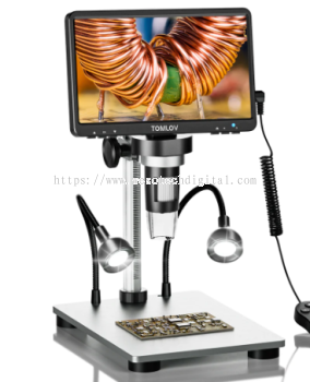 TOMLOV DM9 7 LCD DIGITAL MICROSCOPE 1200X