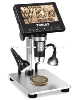 TOMLOV DM4S MICROSCOPE 1000X 4.3 LCD DIGITAL MICROSCOPE
