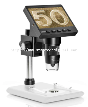 TOMLOV DM43 COIN MICROSCOPE 4.3 LCD DIGITAL MICROSCOPE 1000x, IPS SCREEN