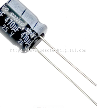 CAPACITOR 50V 470UF