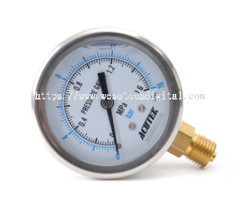 ACUTEK	YN60 0-400BAR PRESSURE GAUGE PT1/4