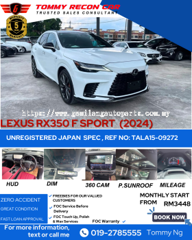 2024 LEXUS RX 350 F SPORT