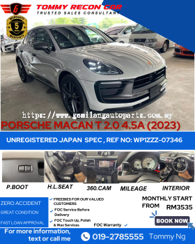 2023 PORSCHE MACAN T 2.0 SPORT CHRONO PACKAGE