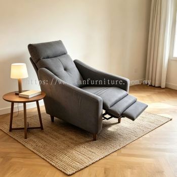 Multi-Function Fabric Push Back Recliner Sofa Chair