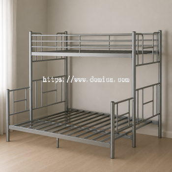 KD2440 Metal Triple Bunk Bed Frame