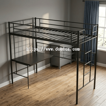 BF303 Metal Loft Bed Frame